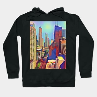 Michigan Avenue in Chicago Hoodie